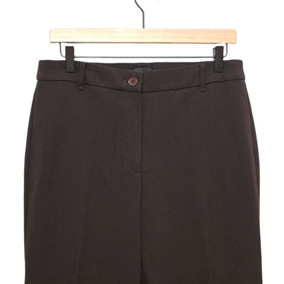Talbots Heritage Fit High Rise Straight Leg Dress Pants in Coffee Bean Sz 6 - Picture 2 of 9